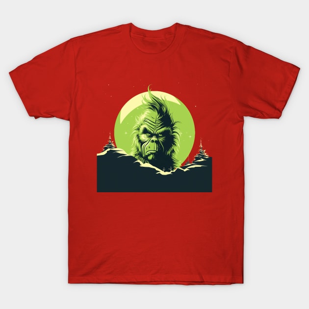 grinch T-Shirt by piratesnow